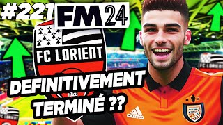 DÉFINITIVEMENT TERMINÉ  Carrière Football Manager 2024 221 [upl. by Gowon]