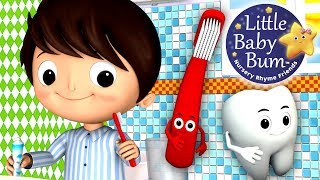 This Is The Way We Brush Our Teeth  Nursery Rhymes for Babies by LittleBabyBum  ABCs and 123s [upl. by Dorren]