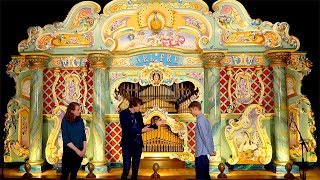 Giant Fairground Organ plays The Marble Machine Song [upl. by Orravan]