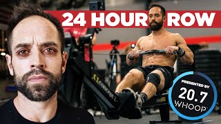 RICH FRONING vs 24 Hours of Rowing  Presented by Whoop [upl. by Nael]