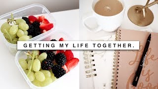 Getting My Life Together Organization Planning amp Goals [upl. by Hselin490]