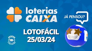 Resultado da Lotofácil  Concurso nº 3062  25032024 [upl. by Lodmilla857]