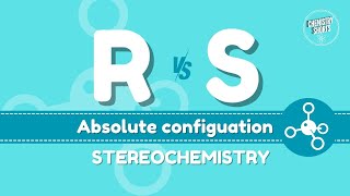 Absolute ⚫ configuration  R and S of chiral carbon  ⚛️ Organic chemistry [upl. by Lien]