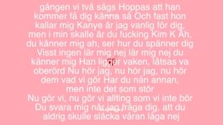 Hov1  Hjärtslag Lyrics [upl. by Nivk]