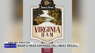 Boar’s Head expands recall to include 7 million more pounds of deli meats tied to listeria outbreak [upl. by Aihsiyt]