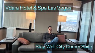 Vdara Resort amp Spa Las Vegas Stay Well Corner Suite [upl. by Lemieux253]