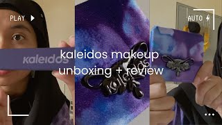 Kaleidos Makeup Unboxing amp Review [upl. by Breena]