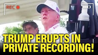 Wow Secret Trump Tantrum LEAKED in NEW Audio [upl. by Eylatan620]