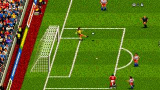 European Club Soccer  Mega drive Genesis  Gameplay [upl. by Cochrane28]