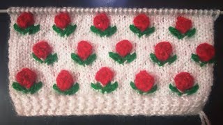 Excellent baby sweater pattern with beautiful flowers and leaves In Hindi [upl. by Tabina]