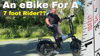 eBike for TALL Riders  7 Feet [upl. by Min]