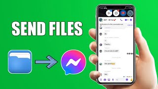 How to Send Files on Messenger Easy Tutorial [upl. by Dehnel898]