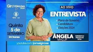 Girocast recebe Ângela Maluf candidata a prefeita de Cotia [upl. by Nuawad746]