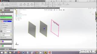 Solidworks  How to insert a new plane  Solidworks tutorial [upl. by Neenad]