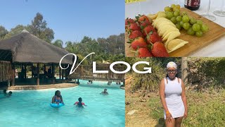 vlog  GRWM  Cedar Junction Resort South African YouTuber [upl. by Harlen]