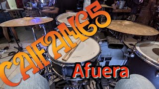 afuera  caifanes   Hugo Chavz R  drum cover [upl. by Callista]