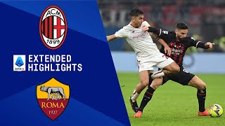 AC Milan vs Roma Extended Highlights  Serie A  CBS Sports Golazo [upl. by Garek]