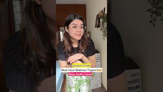 Ultimate Mattress Topper ft myfrido ✅ Detailed Review shorts youtubeshorts sleepissues [upl. by Ennalorac510]