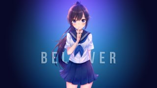 Nightcore  Believer Romy Wave Cover NSG Remix [upl. by Burgwell]