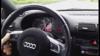 Audi S3 18T big turbo acceleration 100200 400hp [upl. by Retrop]