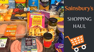 Sainsburys Food  Family food shopping Friday 24th September [upl. by Lucienne236]