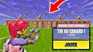 LE MEILLEUR MODE DU MONDE  LE TIR AU CANARD SUR FORTNITE [upl. by Mehitable364]