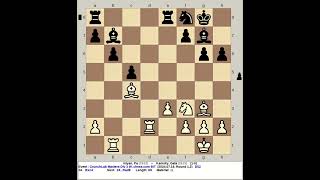 Iniyan Pa vs Kamsky Gata  CrunchLab Masters Chess Div 3 W 2024 chess com INT R1 2 [upl. by Kallman75]