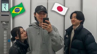 NAMORADA JAPONESA e MELHOR AMIGO JAPONÊS 【VLOG】 [upl. by Dafodil857]