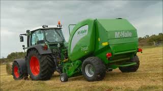 McHale F5000 Fixed Chamber Round Baler Series [upl. by Brett663]