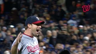 WSHNYM Scherzer fires second nohitter of season [upl. by Ellessig]