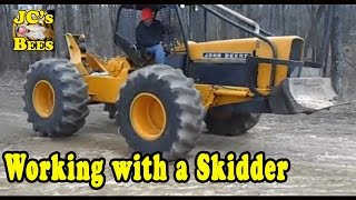 Working With A Log Skidder [upl. by Naej]