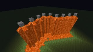 Regenerating Walls Tutorial Minecraft [upl. by Erdreid]