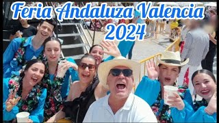 Feria Andaluza de Valencia 2024💃 Clausura de la feria después de 9 intensos días [upl. by Normand]