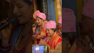 Mangli Bonalu Song Sister Indravati Chauhan shorts miralamandi Mahankali temple Mangli [upl. by Aserehc]