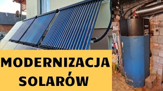 Modernizacja Solarów Kolektorów Słonecznych Bufor Hybrydowy 900l Zmiana na Lepsze [upl. by Meras935]