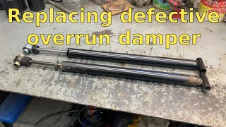 Replacing defective overrun damper For ALKO 251S [upl. by Myles855]