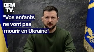 Linterview de Volodymyr Zelensky à BFMTV en intégralité [upl. by Asirrak]