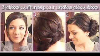 ➳ 3 idées Coiffures pour oreilles décollées  LA Hairstyle Inspiration [upl. by Duahsar91]