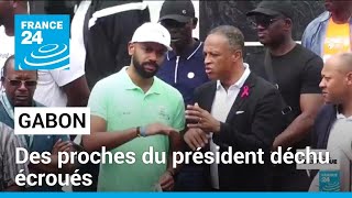 Gabon  le fils dAli Bongo et des proches du président déchu écroués • FRANCE 24 [upl. by Wirth438]