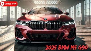 2025 BMW M5 G90 Official Unveiled  Everything You Need to Know [upl. by Aikahc]