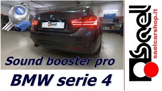 Sound booster pro BMW serie 4 430d F32 F33  Kufatec active sound [upl. by Yrellav417]