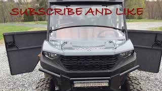 Polaris Ranger door build [upl. by Damicke603]