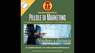 Pillole di marketing la vendita a distanza [upl. by Imoyn]