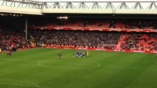 Chelsea fans at Anfield [upl. by Kerstin]