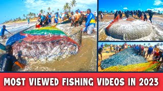 Top 03 Most Viewed Fishing Videos In 2023 I Unbelievable Fishing Videos [upl. by Reisman58]