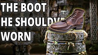 Indiana Jones Boots UPGRADED AND REBUILT Nicks Handmade Boots [upl. by Aibos214]