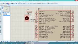 Como Simular un PIC o Microcontrolador en Proteus 8 TUTORIAL COMPLETO [upl. by Shuler19]