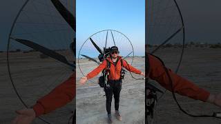 How Easy Is It To Start The Polini Thor 202 Paramotor [upl. by Berhley]