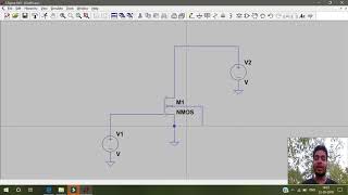 NMOS input characteristics in LT Spice [upl. by Edasalof]