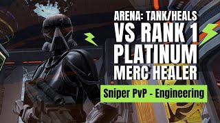 Arena PvP SWTOR TankHeals Game  Sniper  Engineering  PvP 75 [upl. by Ferriter]